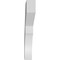 Ekena Millwork 3-in. W x 16-in. D x 22-in. H Monterey Architectural Grade PVC Knee Brace BRCP03X16X22MON - alternate 5